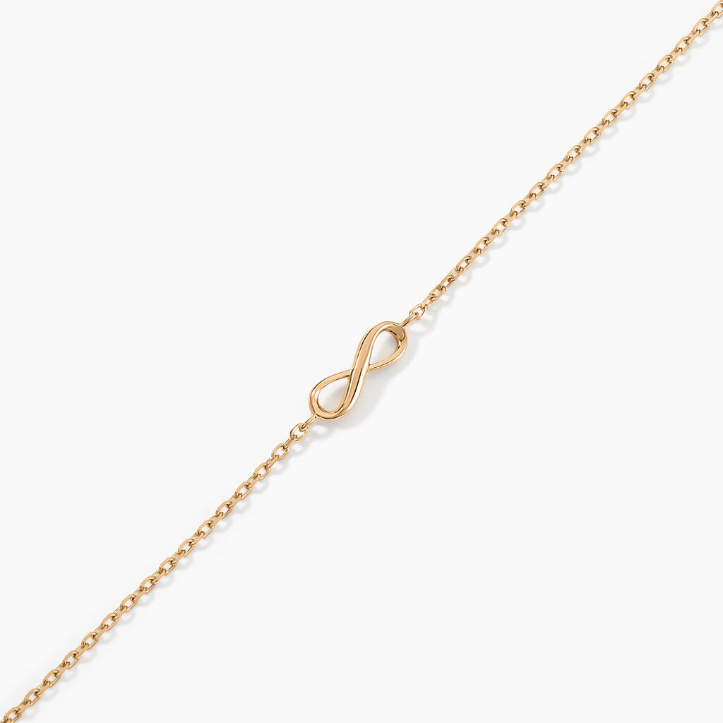Bracelet Ajna Plaqué Or Jaune - Bracelets Infini Femme | Histoire d’Or