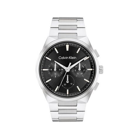 Montre Calvin Klein Distinguish Multifonctions Noir - Montres Homme | Histoire d&rsquo;Or