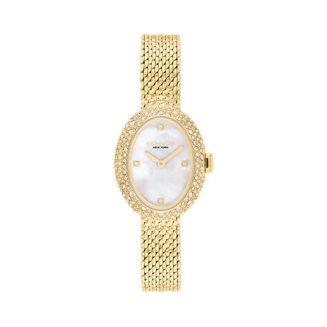 Montre Coach Sammy Nacre Blanche - Montres Femme | Histoire d&rsquo;Or