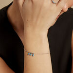Bracelet Della Argent Blanc Turquoise - Bracelets Femme | Histoire d&rsquo;Or