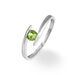 Bague Tiphaine Or Blanc Péridot - Bagues avec pierre Femme | Histoire d’Or