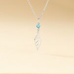 Collier Angelika Argent Blanc Pierre De Synthese - Colliers fantaisie Femme | Histoire d&rsquo;Or