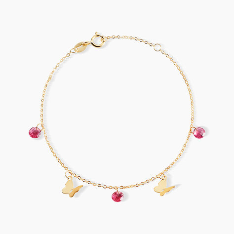 Bracelet Phyliss Or Jaune Oxyde De Zirconium - Bracelets Enfant | Histoire d’Or