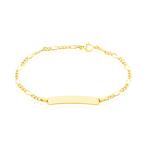 Bracelet Identité Bébé Bartolomee Or Jaune - Bracelets Communion Enfant | Histoire d’Or