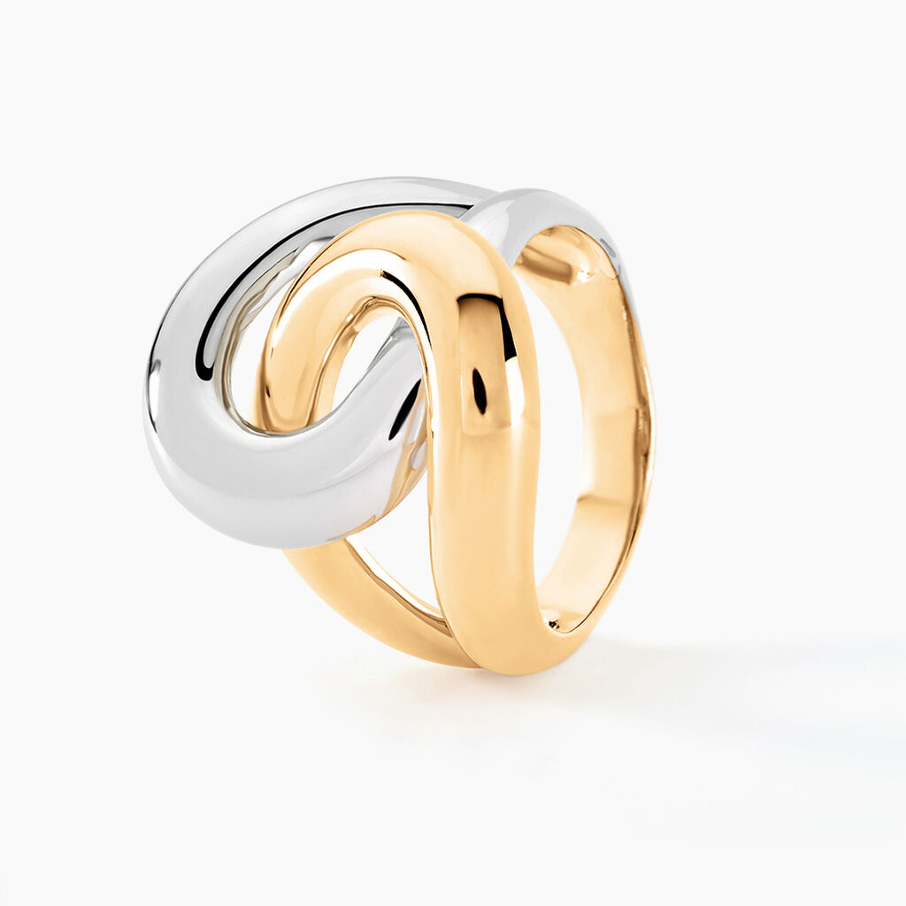 Bague Chaili Plaqué Or Doré - Bagues Femme | Histoire d’Or