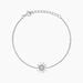 Bracelet Daisy Argent Blanc Oxyde De Zirconium - Bracelets Femme | Histoire d’Or