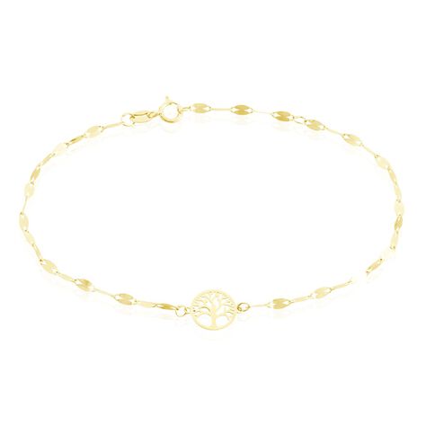 Bracelet Aulnia Or Jaune - Bijoux Arbre de vie Femme | Histoire d’Or