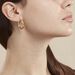 Créoles Yori Or Jaune - Boucles d'oreilles créoles Femme | Histoire d’Or