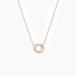 Collier Or Rose Tresha Diamants - Colliers Femme | Histoire d&rsquo;Or