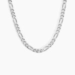 Collier Vivian Argent Blanc - Chaines Homme | Histoire d&rsquo;Or