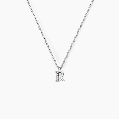 Collier Neruda Argent Blanc Oxyde De Zirconium - Colliers fantaisie Femme | Histoire d’Or