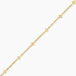 Bracelet Alma Acier Jaune Cristal - Bracelets Femme | Histoire d&rsquo;Or