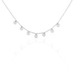 Collier Ragavi Argent Blanc - Colliers fantaisie Femme | Histoire d&rsquo;Or