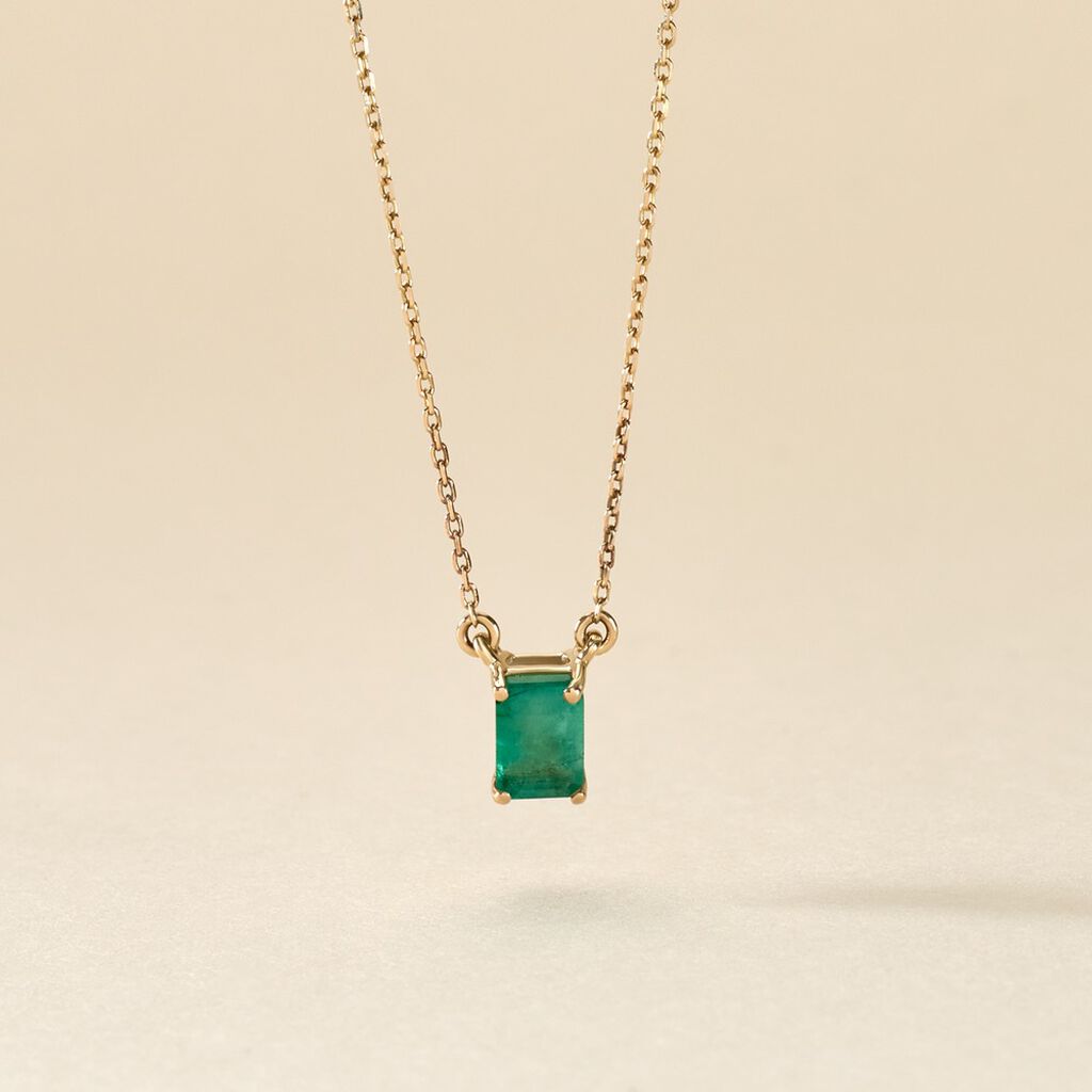 Collier Ethalyn Or Jaune Emeraude - Colliers Femme | Histoire d’Or