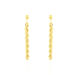 Boucles D'oreilles Pendantes Jerry Corde Or Jaune - Boucles d'oreilles pendantes Femme | Histoire d’Or