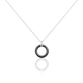 Collier Bertillianne Argent Blanc Céramique Et Oxyde De Zirconium - Colliers fantaisie Femme | Histoire d’Or