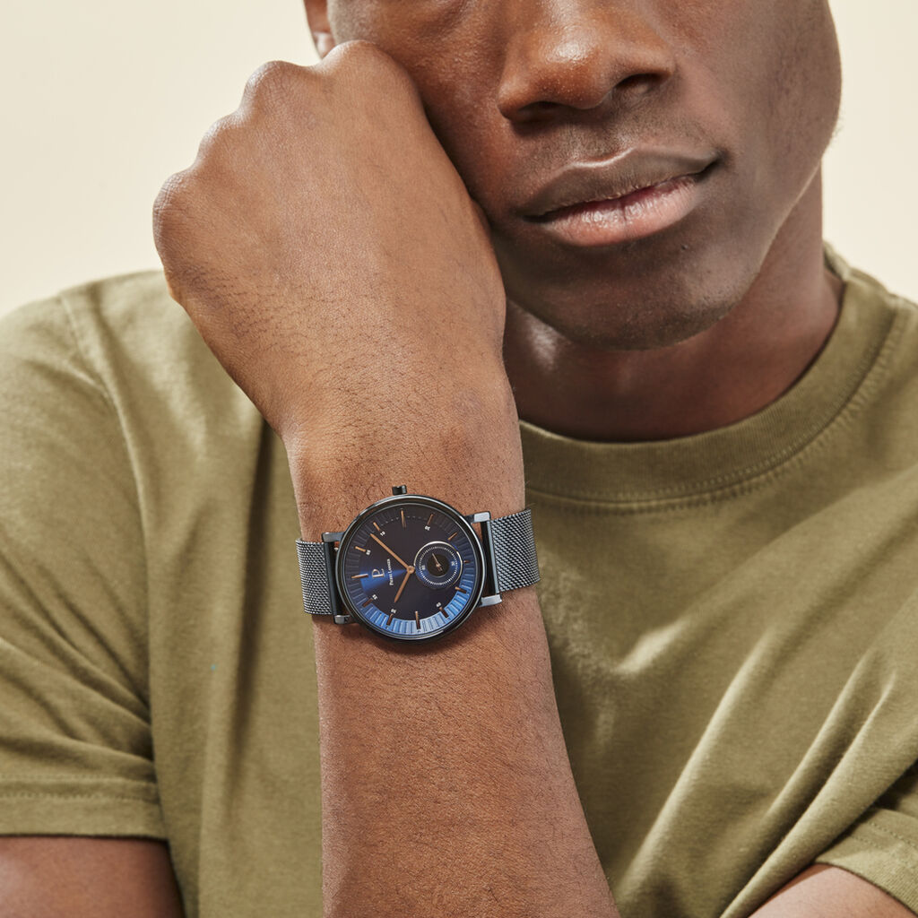 Montre Pierre Lannier Woofer Bleu - Montres Homme | Histoire d’Or