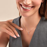 Collier Nahara Argent Blanc Oxyde De Zirconium - Colliers fantaisie Femme | Histoire d&rsquo;Or