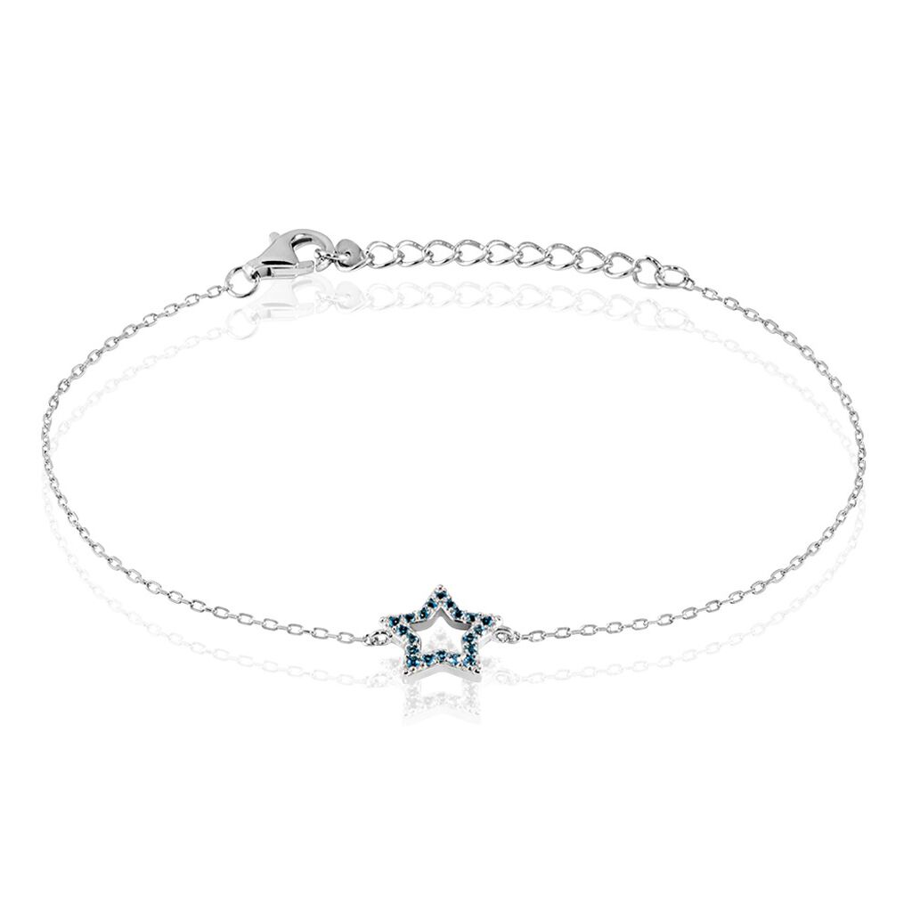 Bracelet Argent Blanc Dmitri Oxydes De Zirconium - Bracelets Femme | Histoire d’Or