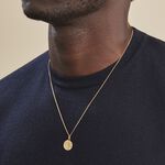 Pendentif Vierge Rond Diamante Or Jaune - Pendentifs Communion Unisex | Histoire d&rsquo;Or