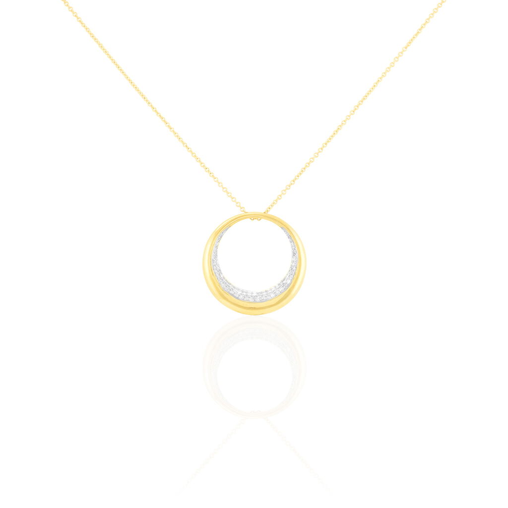 Collier Batoul Or Jaune Diamant - Colliers Femme | Histoire d’Or