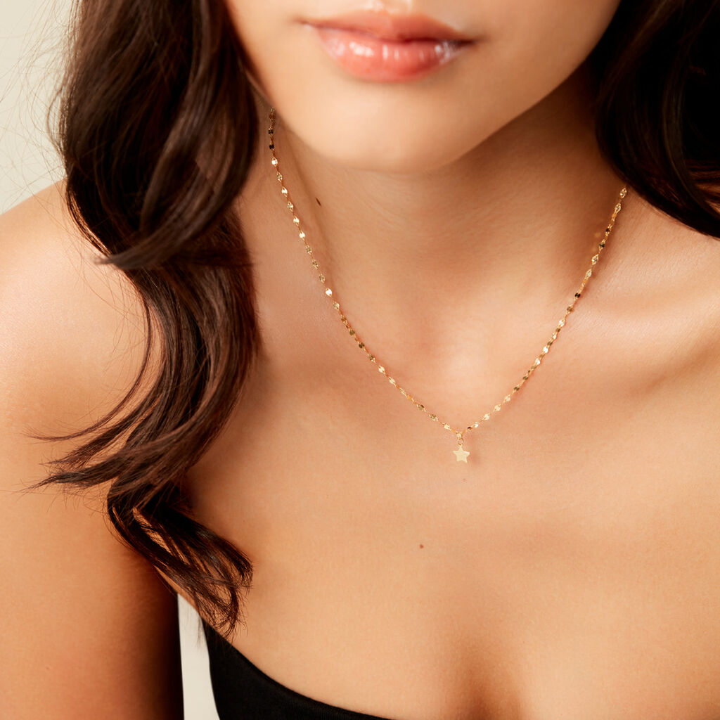 Collier Elwyn Or Jaune - Colliers Femme | Histoire d&rsquo;Or