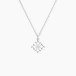 Pendentif Dajo Argent Blanc - Pendentifs Communion Famille | Histoire d&rsquo;Or