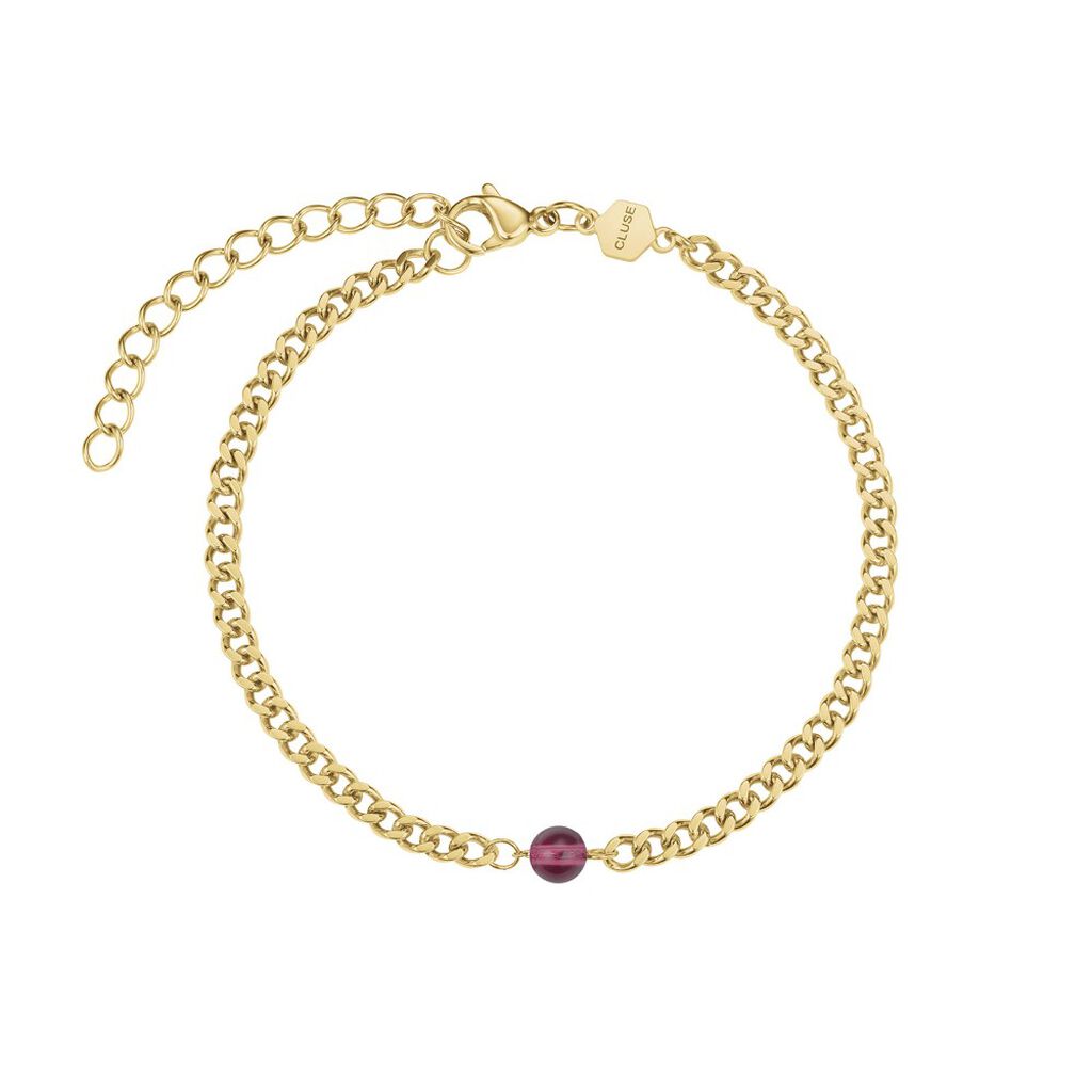 Coffret De Montre Cluse La Tétragone Multifonction Bordeaux - Montres Femme | Histoire d’Or