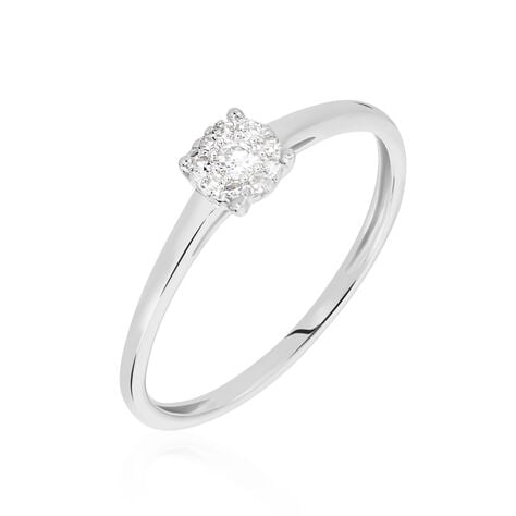 Bague Adeline Or Blanc Diamant - Bagues avec pierre Femme | Histoire d’Or