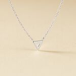 Collier Severine Argent Blanc - Colliers fantaisie Femme | Histoire d&rsquo;Or