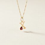 Pendentif Helidie Coccinelle Lettre Or Jaune - Pendentifs Enfant | Histoire d&rsquo;Or