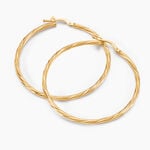 Cr&eacute;oles Youri Or Jaune - Boucles d'oreilles cr&eacute;oles Femme | Histoire d&rsquo;Or