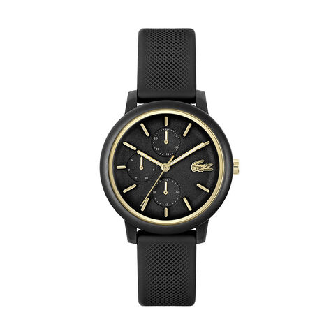 Montre Lacoste 12.12 Noir - Montres Femme | Histoire d’Or