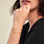 Bracelet Noema Plaqu&eacute; Or Jaune - Bracelets Femme | Histoire d&rsquo;Or