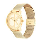 Montre Calvin Klein Iconic Mesh Champagne - Montres Femme | Histoire d&rsquo;Or