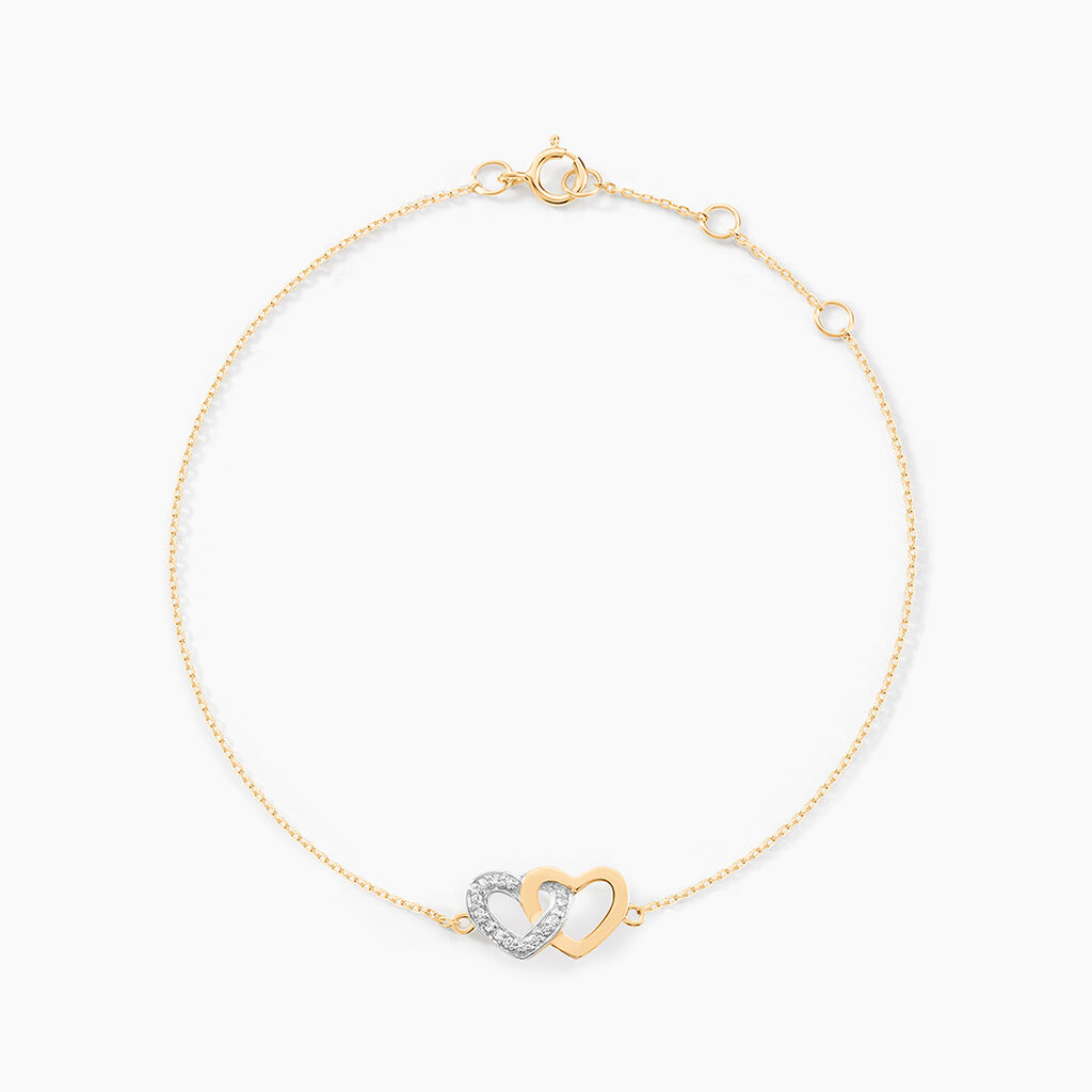 Bracelet Brunehaut Or Jaune Diamant - Bracelets Femme | Histoire d&rsquo;Or
