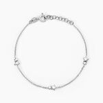 Bracelet Astria Argent Blanc - Bracelets Femme | Histoire d&rsquo;Or