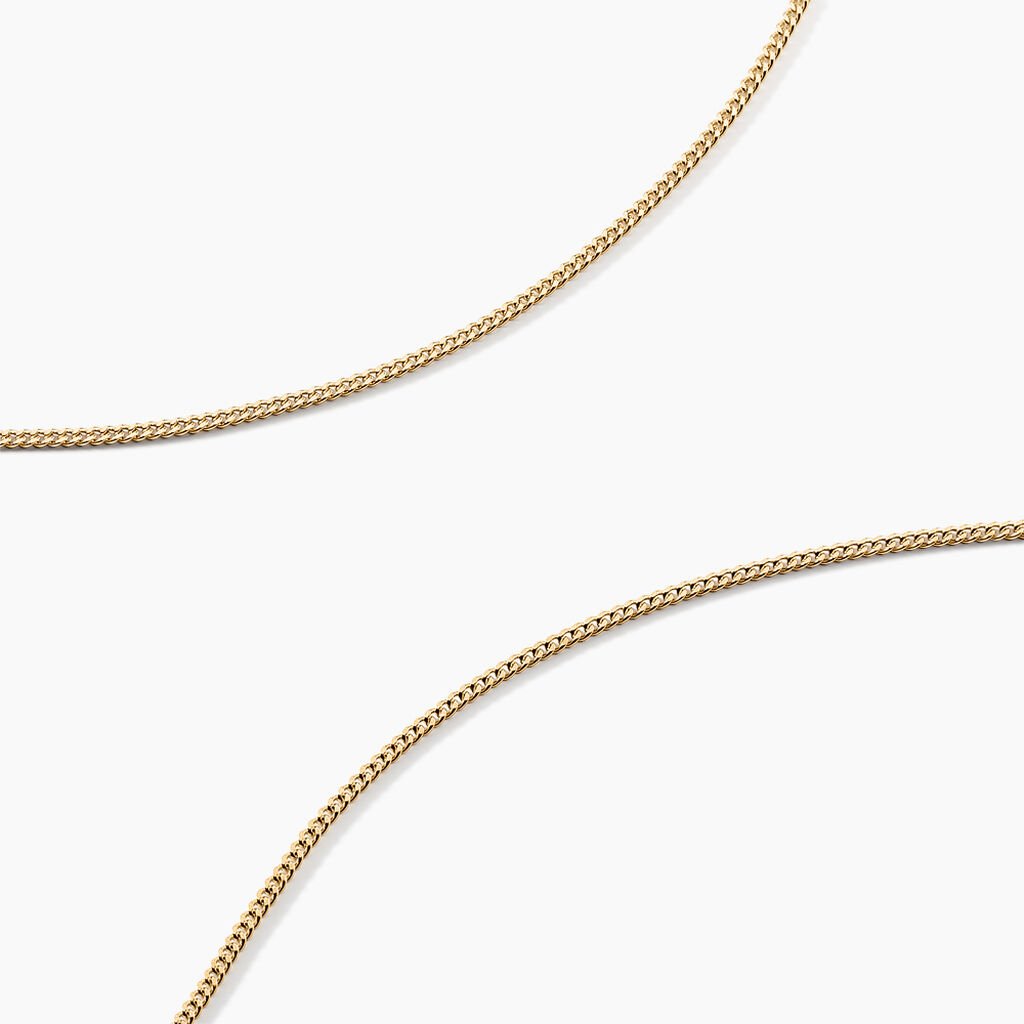 Cha&icirc;ne Maille Gourmette Or Jaune - Chaines Famille | Histoire d&rsquo;Or