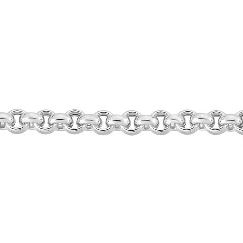 Collier Anta Maille Jaseron Argent Blanc - Chaines Femme | Histoire d’Or
