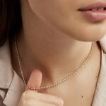 Collier Abie Torsade Argent Bicolore - Chaines Femme | Histoire d&rsquo;Or