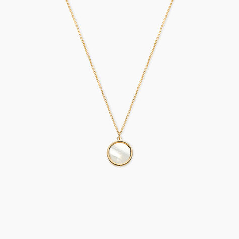 Collier Naïade Or Jaune Nacre - Colliers Femme | Histoire d’Or