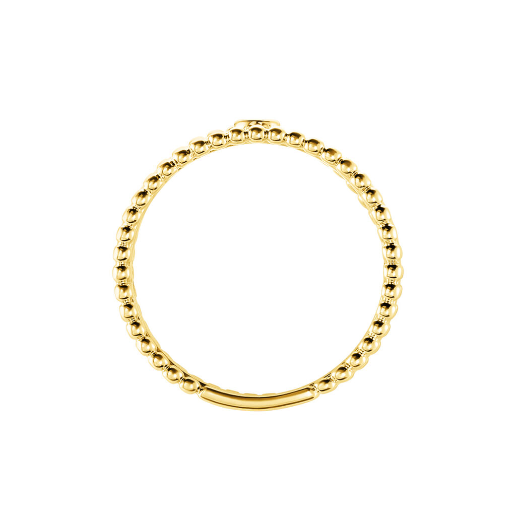 Bague Lazzaro Or Jaune Diamant - Bagues avec pierre Femme | Histoire d’Or