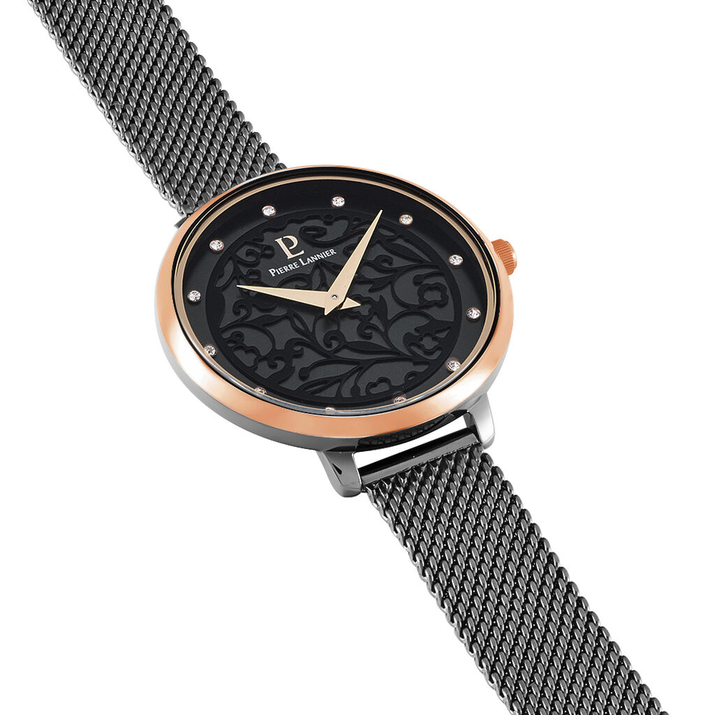 Montre Pierre Lannier Eolia Gris - Montres Femme | Histoire d’Or