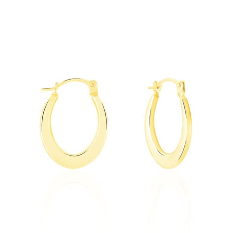 Cr&eacute;oles Telya Or Jaune - Boucles d'oreilles cr&eacute;oles Femme | Histoire d&rsquo;Or