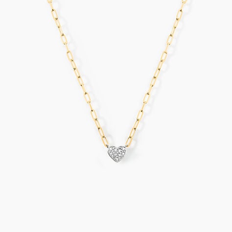 Collier Loved One Or Jaune Diamant - Colliers Femme | Histoire d’Or