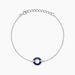 Bracelet Serafine Argent Blanc Lapis Lazuli Oxyde - Bracelets Femme | Histoire d’Or