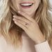 Bague Aimie Or Rose Topaze Et Oxyde De Zirconium - Bagues solitaires Femme | Histoire d’Or