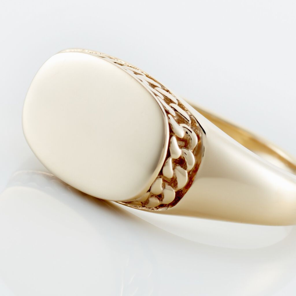 Chevali&egrave;re Plaqu&eacute; Or Jaune Nail - Chevali&egrave;res Homme | Histoire d&rsquo;Or