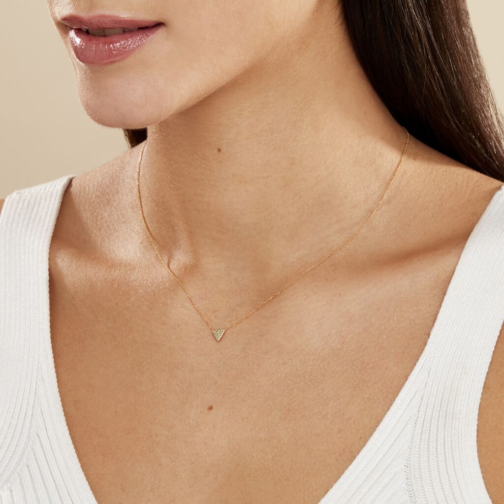 Collier Yora Or Jaune - Colliers Femme | Histoire d’Or