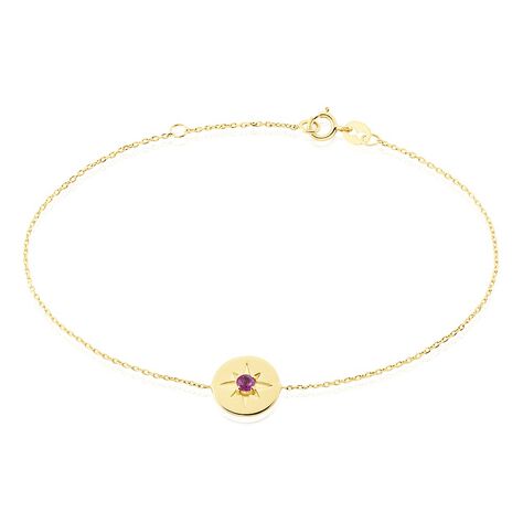 Bracelet Melchior Or Jaune Rubis - Bracelets Femme | Histoire d’Or